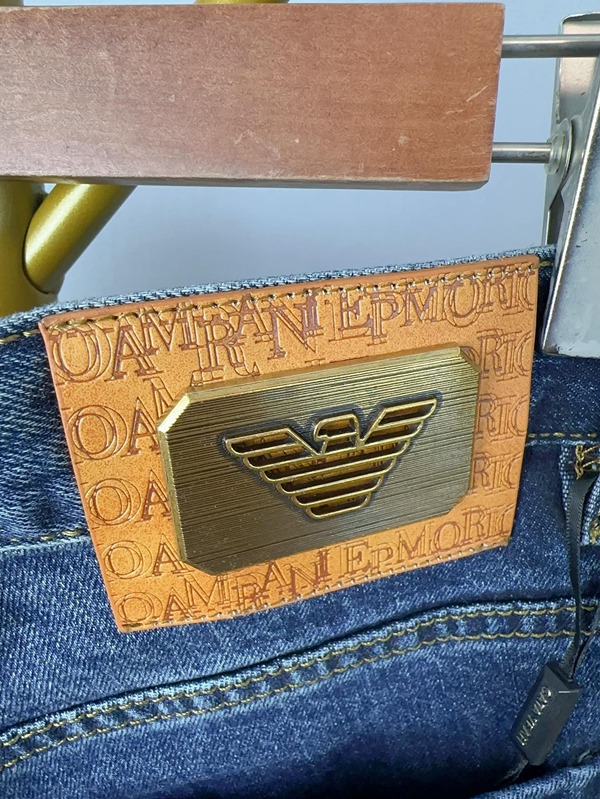 ブランドジーンズ素材ディテール